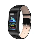 Smart Bracelet K11 con sincronización de información en pantalla 114, llamadas y aviso de llamadas. Mantente conectado y al tanto de todo. — foto 4