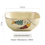 Large Colored Flag Fish