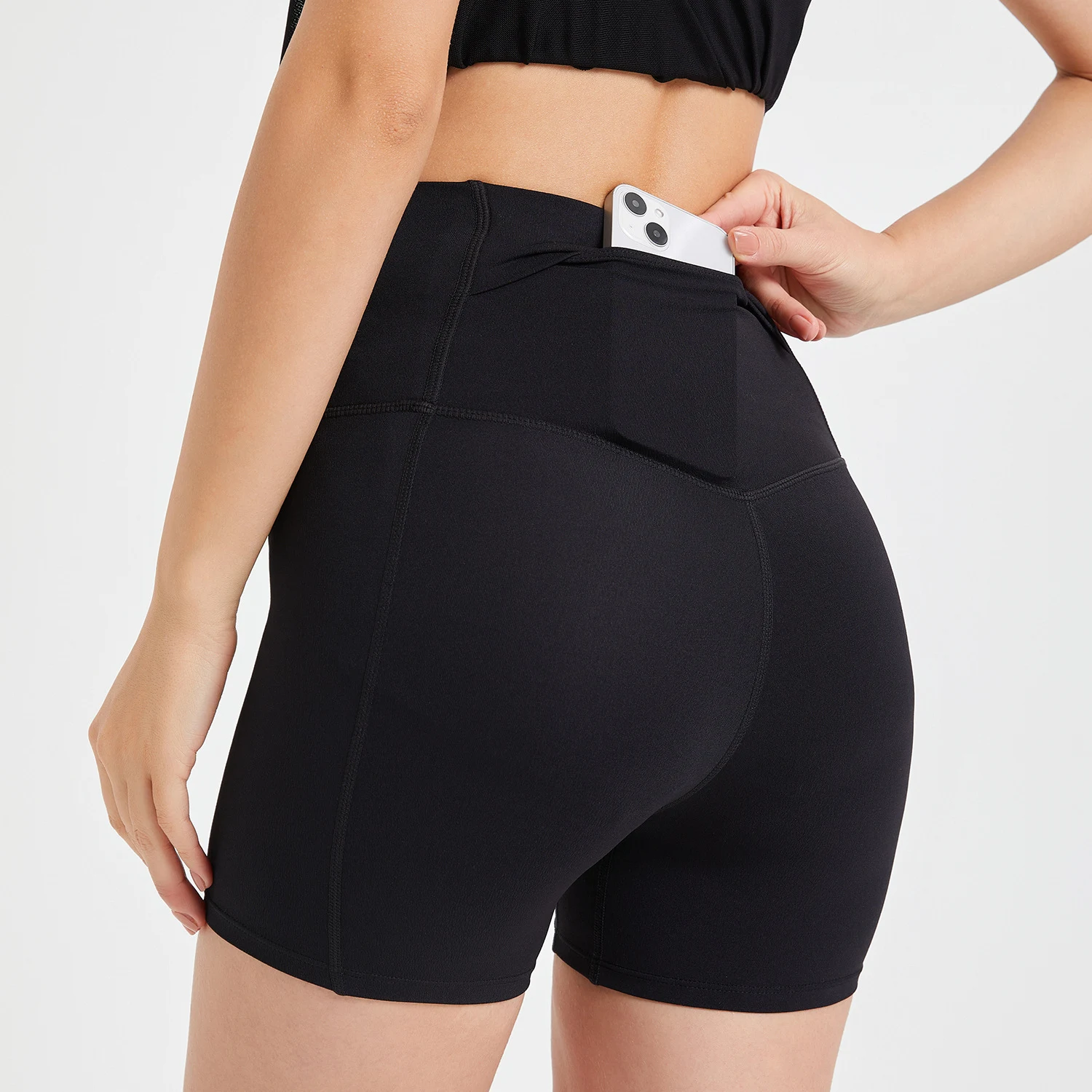 Cloud yoga broek voor dames met achterzak, heuplift effect, ideaal voor running en fitness, comfortabel sportlegging. — foto 13
