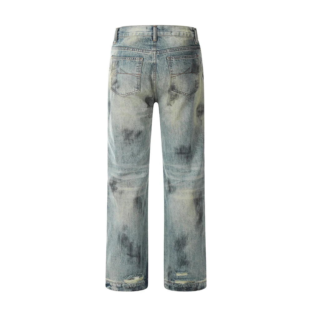 Title 4, Pantalones Anchos Casuales de Moda para Hombre,...