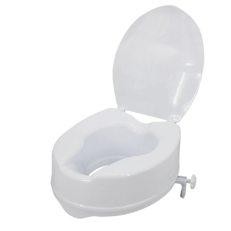 Toilet booster with armrests for elderly, pregnant women, and disabled individuals. Provides support, safety, and ease o — photo 1