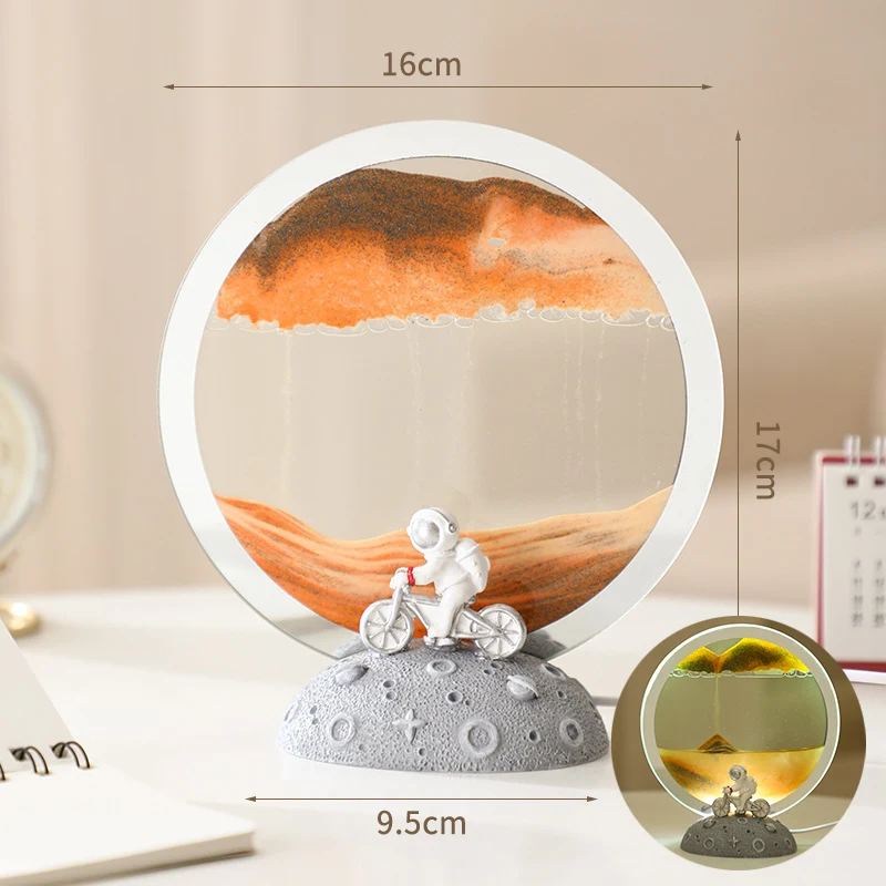 3D Quicksand Painting Creative Home Living Room Desktop Ornaments Crafts Office Decorations Birthday Gift — photo 11