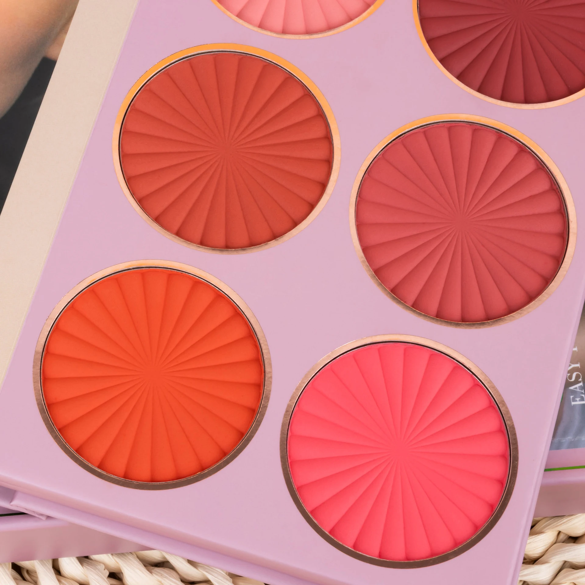 Title 29, 67 Colors Makeup Palette Five Layer Book Turnin...
