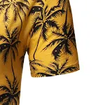 Men's Fashion Loose Lapel Print Top. Experience ultimate comfort and style with this versatile top. Perfect for casual w — photo 8