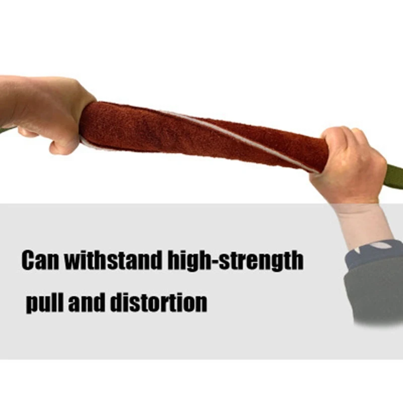Durable Dog Biting Stick Training Tool, Cowhide Biting Stick for Dog Bite Force Training and Obedience Training Sessions — photo 1