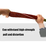 Durable Dog Biting Stick Training Tool, Cowhide Biting Stick for Dog Bite Force Training and Obedience Training Sessions — photo 1