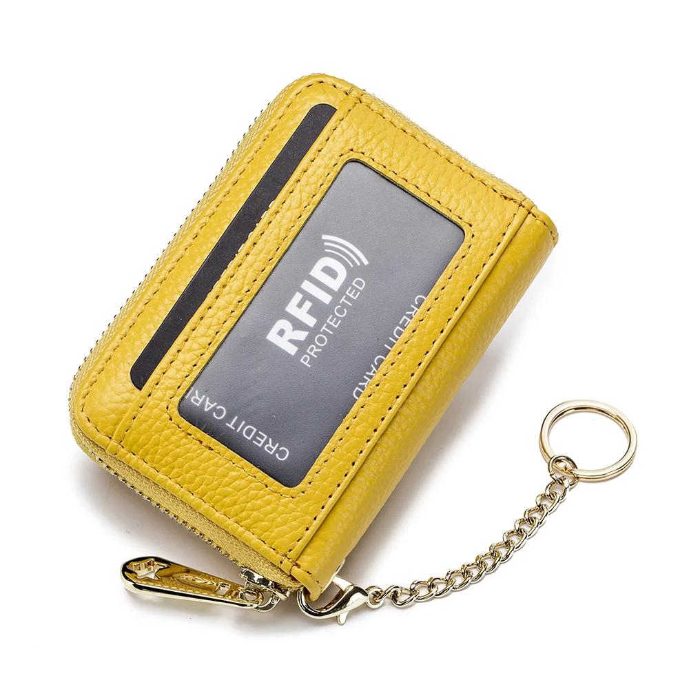 Title 2, Organ Zipper, Leather Bank Card Case, Key Case