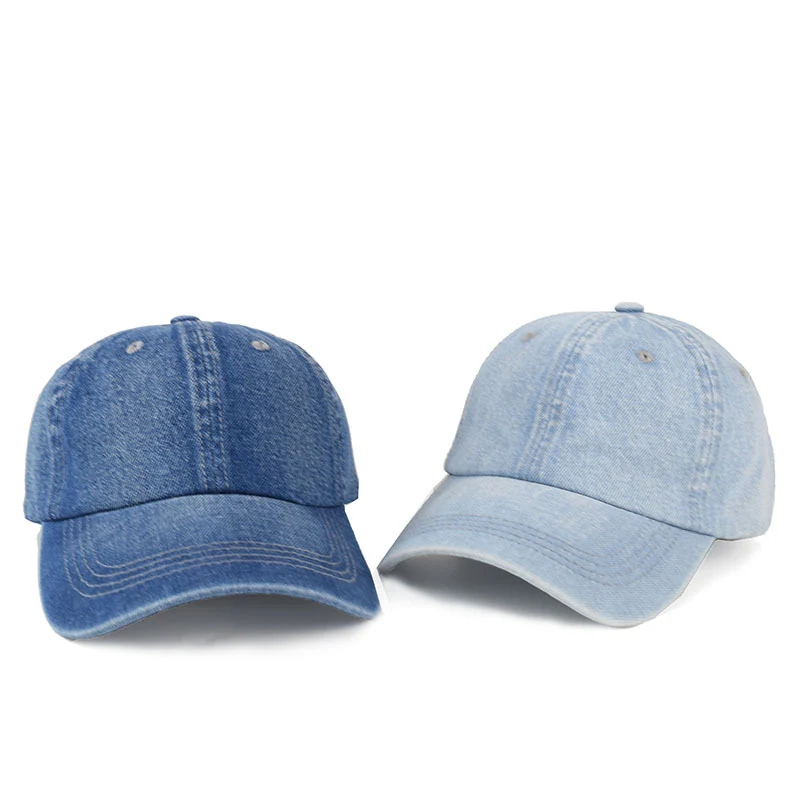 Title 2, Fashionable Baseball Cap made from old washed, ...