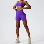 High Waist Hip Lift Tight Sport Shorts für Yoga, Laufen und Fitness. Nude Feel für ein tolles Gefühl. Die perfekten Shorts. — foto 34
