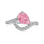 Pink Pear Shape