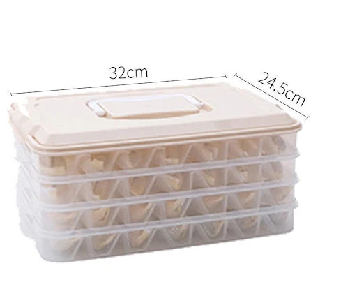 Title 14, Caja para Dumplings Congelados Almacenamiento M...