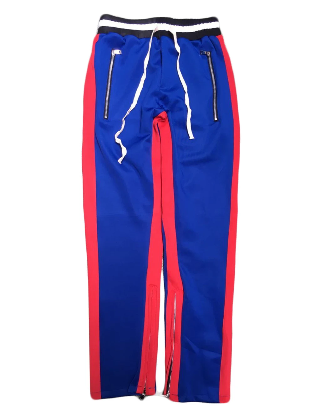 Pantalones de verano deportivos casuales para hombre con cremallera en la parte inferior de la pierna, algodón, cómodos y ligeros. — foto 15