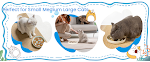 Cat Slow Feeding Bowl Anti-swallowing Whale Shape Non-slip Raised Edge Anti-spill Healthy Diet Pet Food Bowl — photo 2