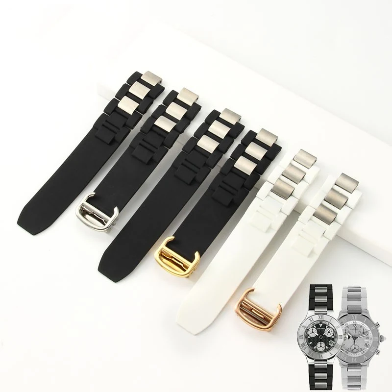 Correa de reloj de silicona y goma impermeable para deportes y actividades al aire libre. Resistente al agua y duradera. — foto 20