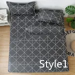 Conjunto de roupa de cama para cama de solteiro com protetor de colchão, lençóis e capa para colchão solteiro. Conforto e proteção. — foto 9