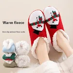 Thickened Room Socks Indoor Non-slip Silicone Lambswool Socks — photo 1