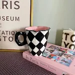 Hand-painted Ceramic Cup With Chessboard. Enjoy coffee and chess combined in a unique and stylish product. Perfect for c — photo 10