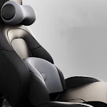 Elektrisches Massage-Nackenstützkissen für Autositz mit Lendenwirbelstütze, reduziert Nacken- und Rückenschmerzen auf Reisen. — foto 12