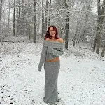Gray Skirt W23J40690