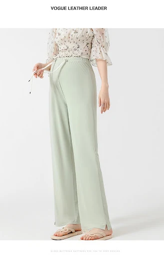 Title 12, Postpartum Wearable Maternity Wide Leg Pants Fa...