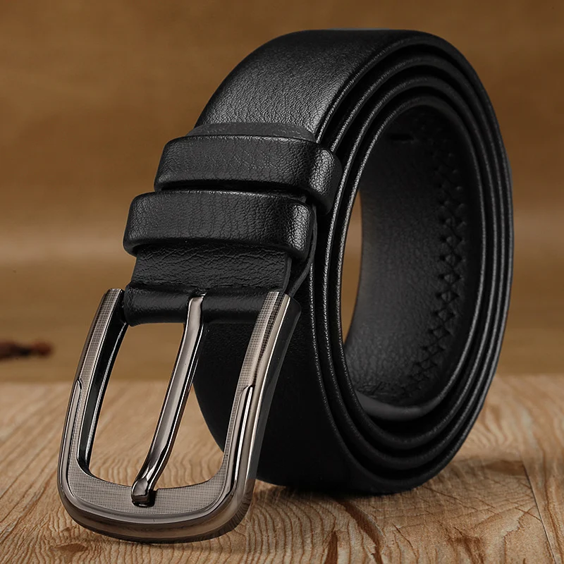 Men's pin buckle belt, hot explosion model, men's casual fashion, wholesale. A stylish and durable belt perfect for ever — photo 4