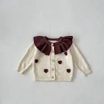 Coat Apricot White