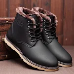 Heren hoge Martin boots van kasjmier, voor een luxueuze uitstraling en optimaal comfort. Warme voeten en een stijlvolle look, perfect voor elke gelegenheid. — foto 1
