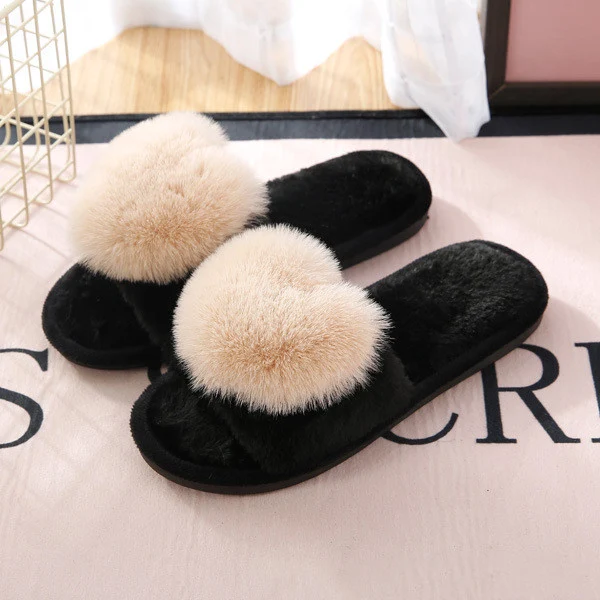 Title 5, Womens Plush Cross Section Slippers to Keep Wa...