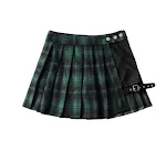 Women's plaid skirt for summer work clothes, cool girl style, a tactical skirt offering comfort, style, and a fresh feel — photo 2