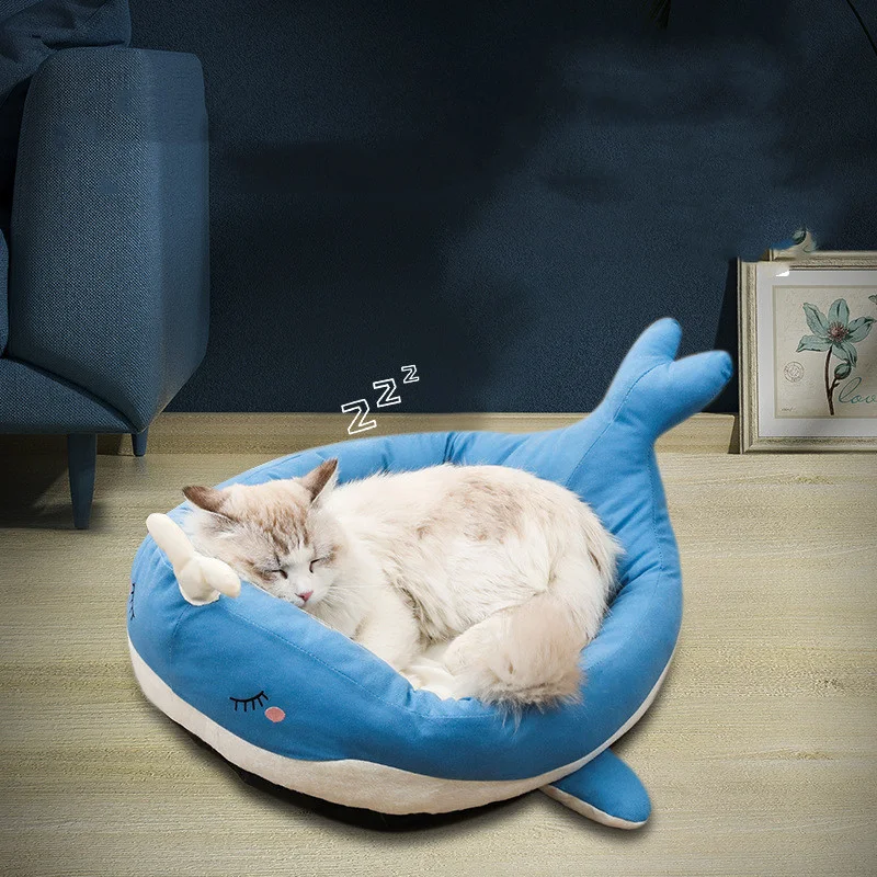 Cat's Nest Whale Duck Super Soft Cat Bed, Providing Ultimate Comfort, Featuring a Cozy and Secure Design, Perfect for Sn — photo 5