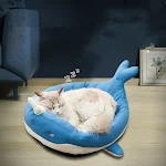 Cat's Nest Whale Duck Super Soft Cat Bed, Providing Ultimate Comfort, Featuring a Cozy and Secure Design, Perfect for Sn — photo 5