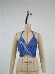 Gilet da donna fashion slim fit con vita scoperta. Esalta la tua figura con questo top alla moda. Perfetto per un look sensuale e sofisticato. — foto 20