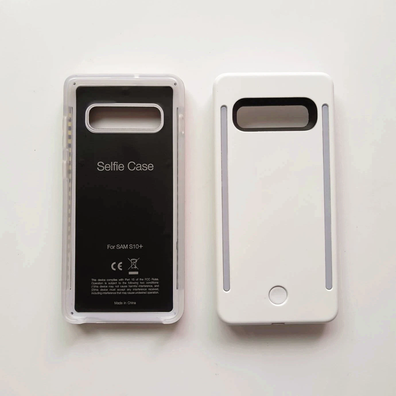 Title 1, Apple compatible double-sided luminous phone ca...
