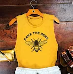 Vrouwen reddingsbijen festival fun patroon vest Ideaal voor festivals, comfortabel, lichtgewicht en met een uniek design voor de zomer. — foto 4