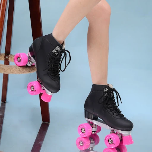 Title 4, Boys candy colored roller skates offer a fun, ...