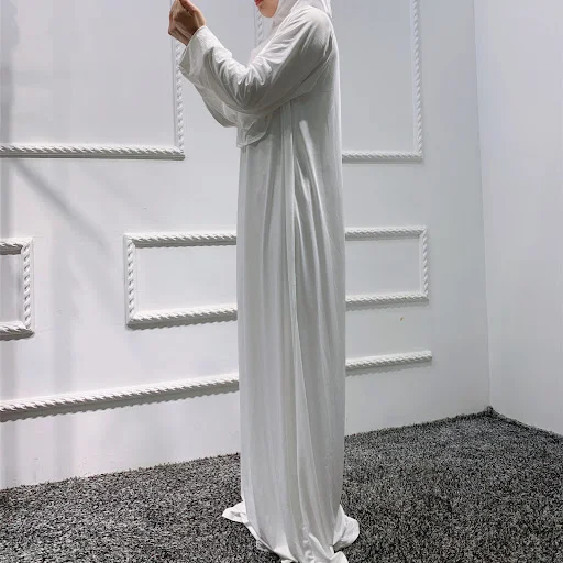 Title 4, Solid One Size Hooded Robe Dress for women, sof...