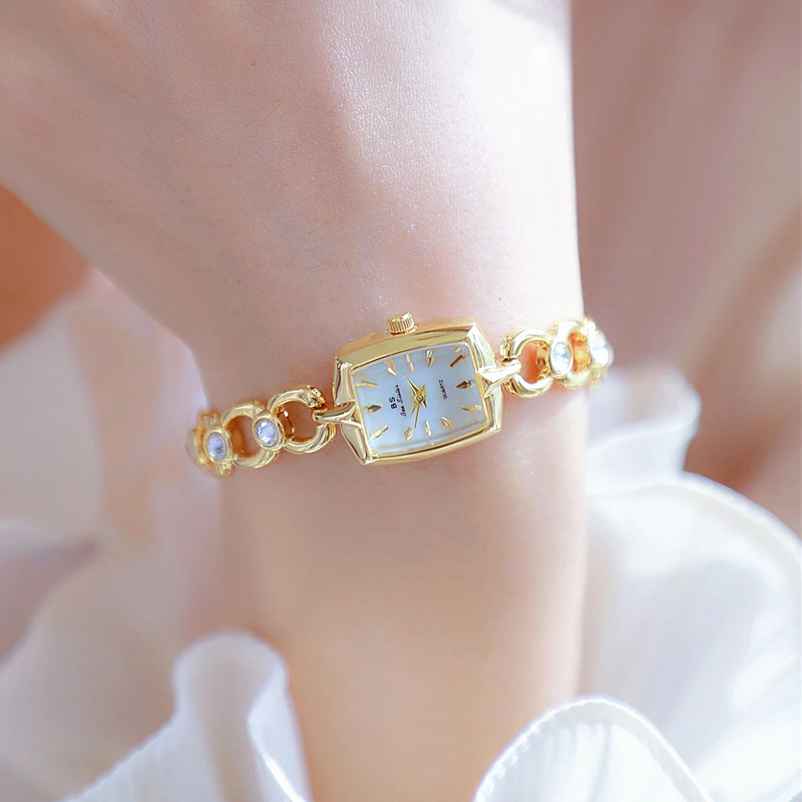 Brazalete de diamante de cuarzo de moda — foto 12