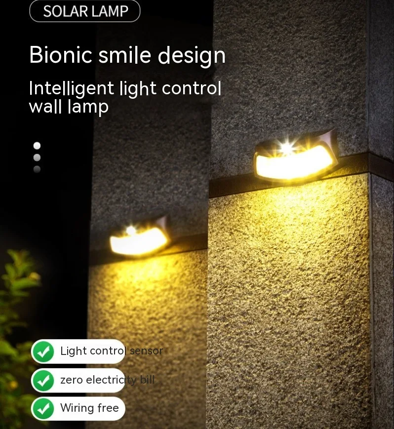 Solar Outdoor Retro Decorative Courtyard Villa Garden Wall Lighting, stylish and energy-efficient, perfect for a warm, i — photo 4
