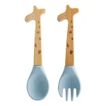 Giraffe Spork Powder Blue