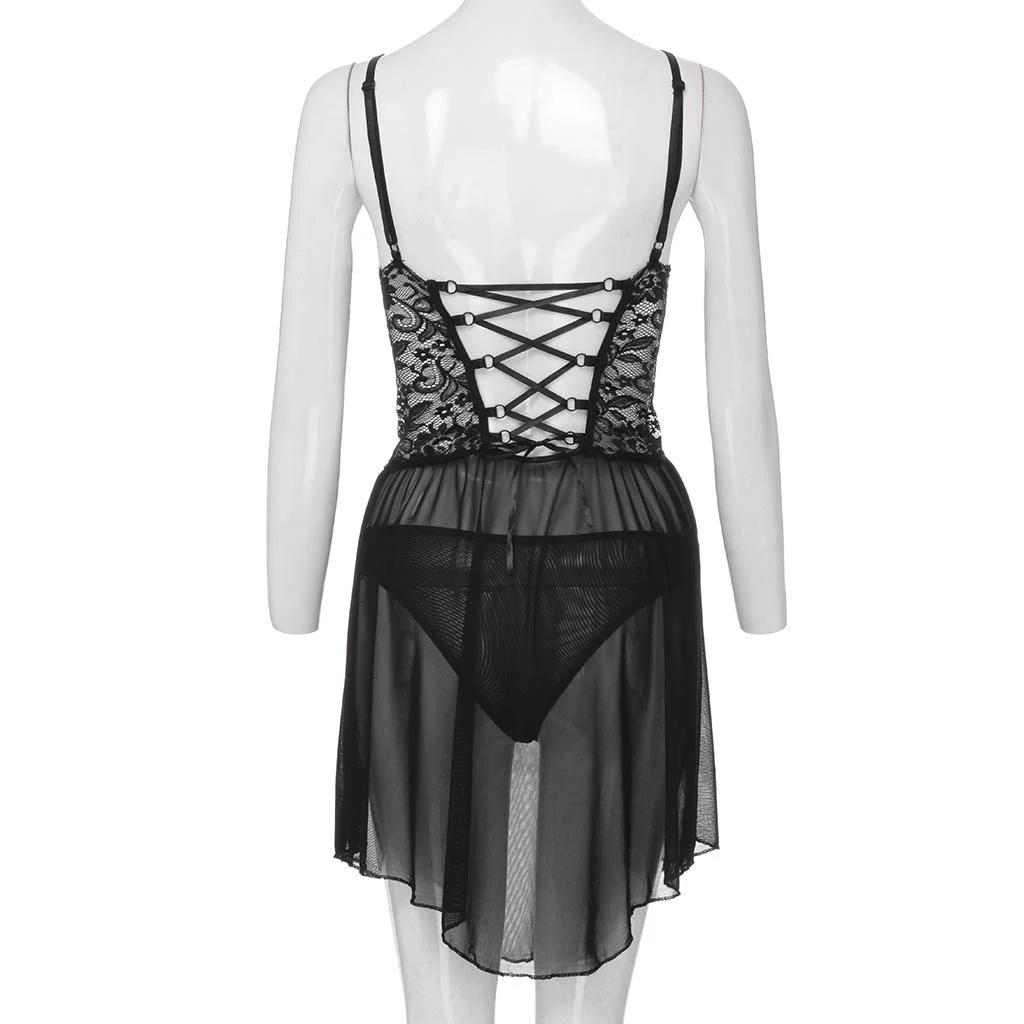 Title 8, New Large Lace Sling Nightdress. Experience com...
