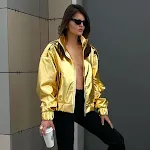 Casaco Polo Novo Moda com Zíper Metálico PU, perfeito para um visual moderno e estiloso. Conforto e elegância para o seu dia a dia. — foto 26