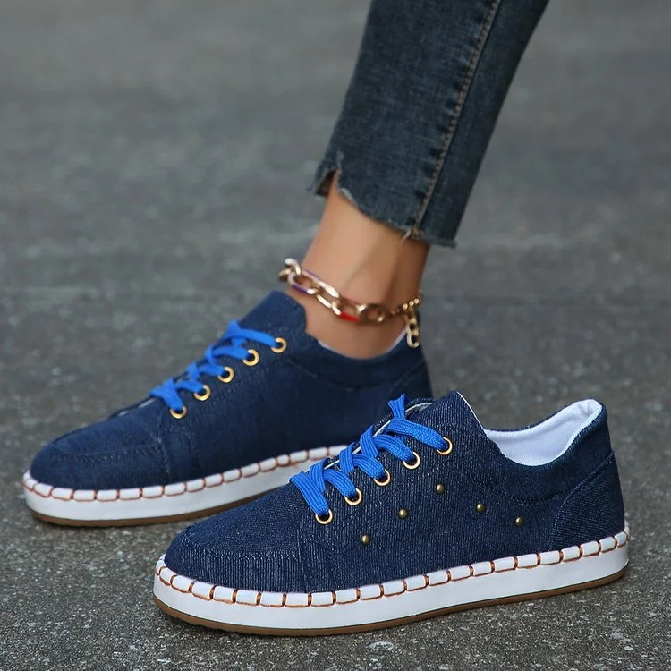 Title 28, Large Size Canvas Shoes for Women, Comfortable ...