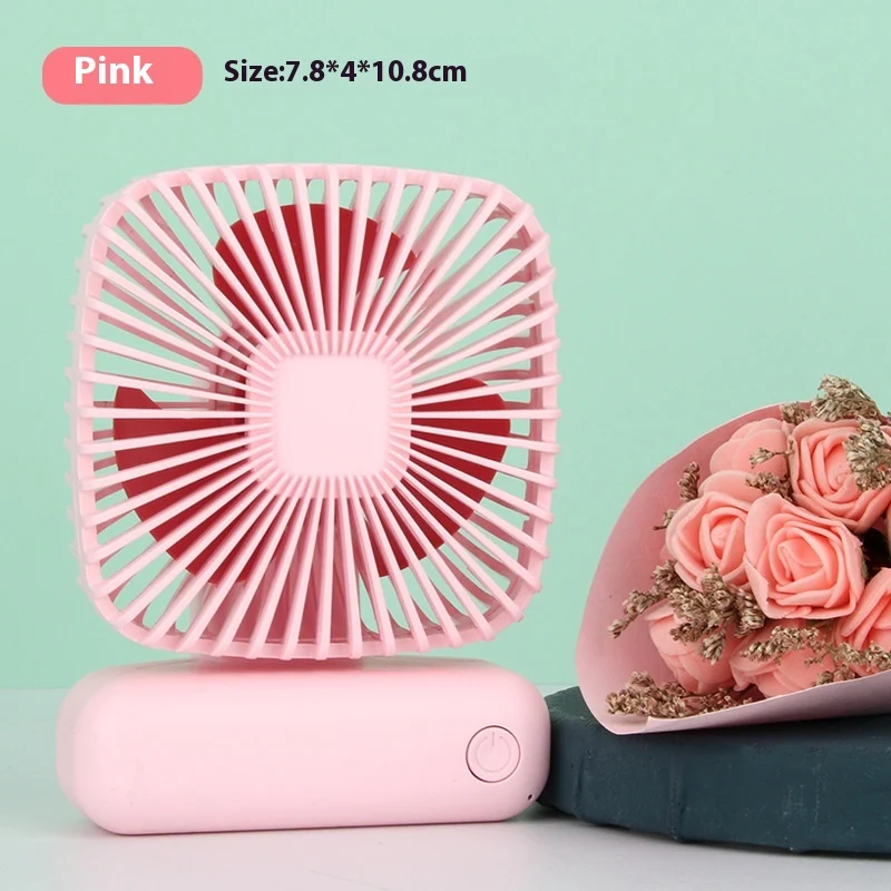 Title 3, USB Handheld Mini Desktop Fan – Portable and co...