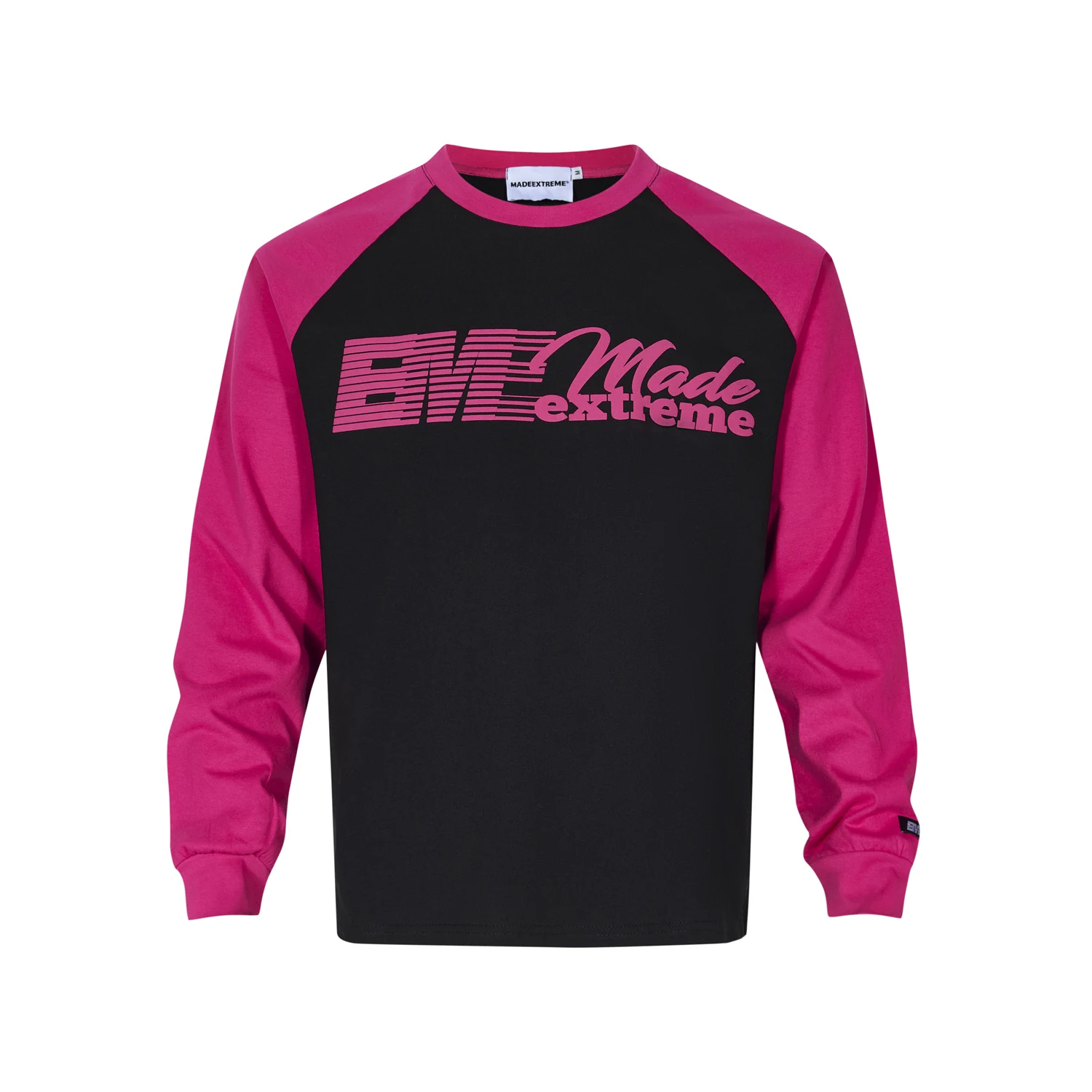 American Street Basic Multicolor bedrucktes Raglan-Langarmshirt für Herren. Bequemes und stylisches Freizeit-Oberteil für jeden Tag. — foto 4
