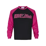 American Street Basic Multicolor bedrucktes Raglan-Langarmshirt für Herren. Bequemes und stylisches Freizeit-Oberteil für jeden Tag. — foto 4