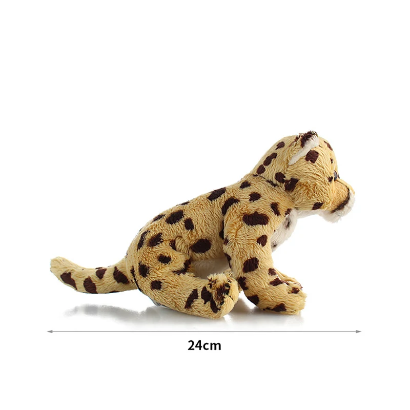 Realistic Tiger Leopard Lion Stuffed Animals Plush Toy Life Like Plushie Perfect Gift for Kids Animal Lovers Soft Cuddle — photo 1