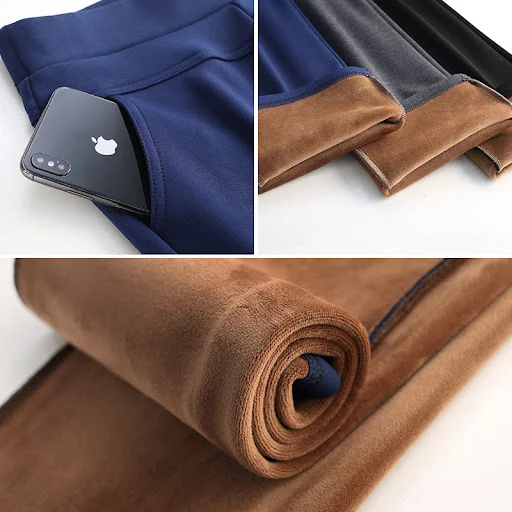 Title 3, Pantalones de vestir slim fit rectos y elástico...