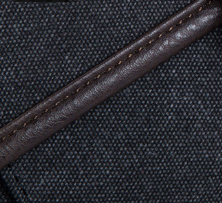 Bolsa de ombro portátil de lona, ideal para uso diário. Leve, resistente, espaçosa e perfeita para transportar seus itens essenciais com conforto e estilo. — foto 11