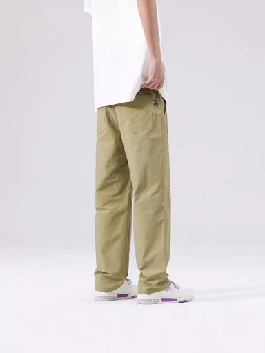 Title 4, Fashion Personality New Straight Casual Pants M...