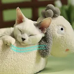 Lamb Four Seasons Universal Deep Sleep Cat Litter Pet Bed, deep sleep, all-season comfort for your feline friend. — photo 4